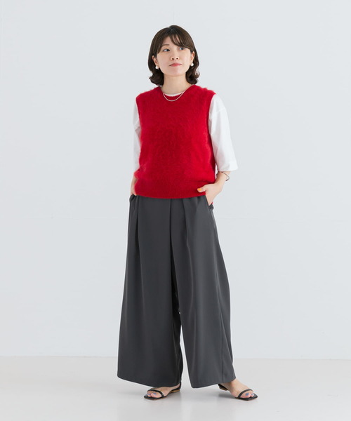 URBAN RESEARCH（アーバンリサーチ）の「FOX/CASHMEREベスト（ベスト・レディース・ネイビー/レッド/ライトグレー・FREE）」の21枚目の写真