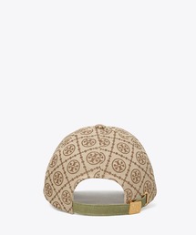 TORY BURCH（トリーバーチ）の「Tモノグラム ベースボール キャップ
