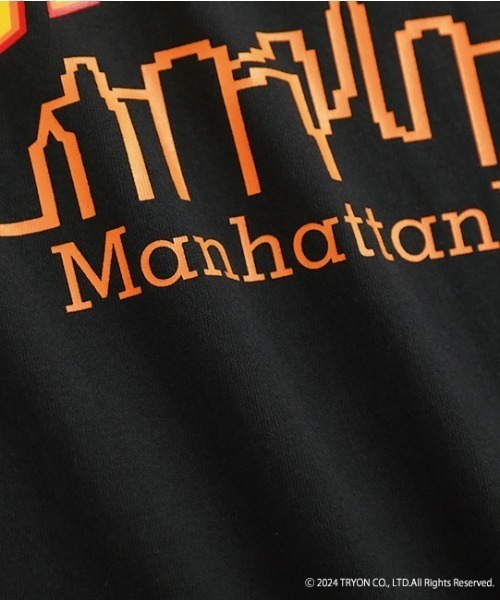 Manhattan Portage（マンハッタンポーテージ）の「S/S Print T-Shirt THRASHER（Tシャツ/カットソー・メンズ・ブラック/ホワイト・X-LARGE/LARGE/MEDIUM/SMALL）」の6枚目の写真
