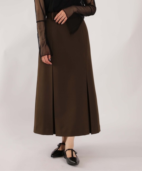 1chaku.（イッチャク）の「ハイウエストジップバックスカート（スカート・レディース・ブラウン/ブラック・マルチサイズ）」の11枚目の写真