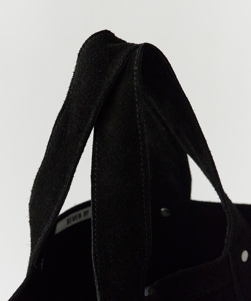 SEVEN BY SEVEN（セブンバイセブン）の「SEVEN BY SEVEN/セブン バイ セブン LEATHER TOTE BAG レザートートバック 2026年春夏（トートバッグ・メンズ・グレー/ブラウン/ブラック/ネイビー/ライトグレー・FREE）」の15枚目の写真