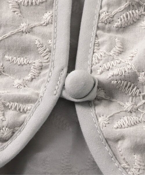 Seraph（セラフ）の「レースベストセットワンピース（ワンピース・キッズ・ベージュ/ラベンダー・80/90/100/110/120/130/140）」の7枚目の写真