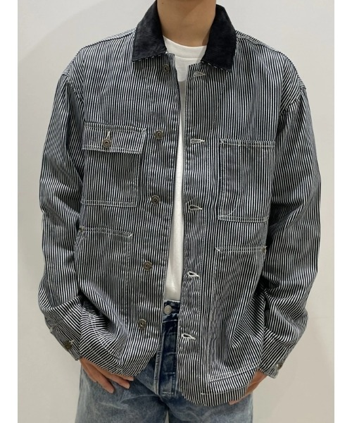 GAP（ギャップ）の「レイルロード デニム チョアジャケット