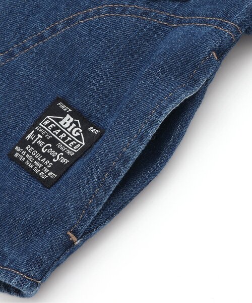 BREEZE(ブリーズ)の「【WEB限定】シェフシャツジャケット(シャツ/ブラウス・キッズ・カーキ/その他10/レッド/ベージュ/チェック/インディゴブルー・80/90/100/110/120/130/140/150)」の14枚目の写真