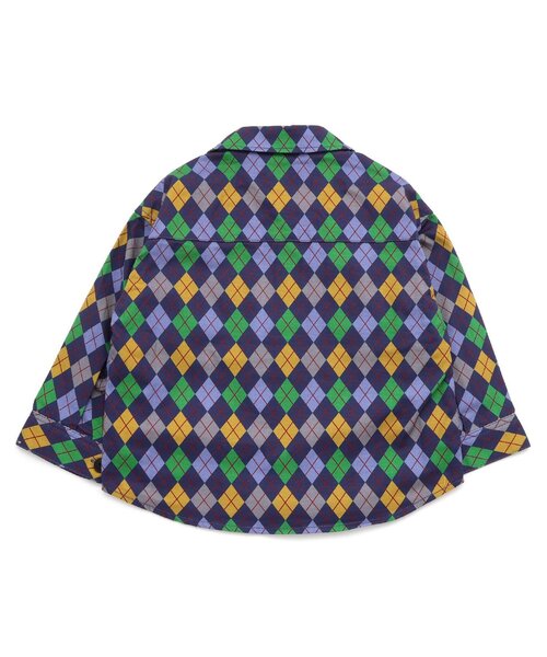 BREEZE(ブリーズ)の「【WEB限定】シェフシャツジャケット(シャツ/ブラウス・キッズ・カーキ/その他10/レッド/ベージュ/チェック/インディゴブルー・80/90/100/110/120/130/140/150)」の18枚目の写真