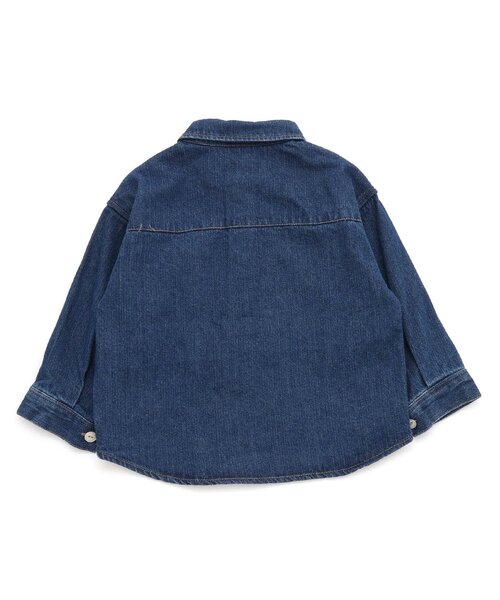 BREEZE(ブリーズ)の「【WEB限定】シェフシャツジャケット(シャツ/ブラウス・キッズ・カーキ/その他10/レッド/ベージュ/チェック/インディゴブルー・80/90/100/110/120/130/140/150)」の19枚目の写真