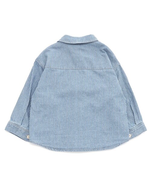 BREEZE(ブリーズ)の「【WEB限定】シェフシャツジャケット(シャツ/ブラウス・キッズ・カーキ/その他10/レッド/ベージュ/チェック/インディゴブルー・80/90/100/110/120/130/140/150)」の20枚目の写真