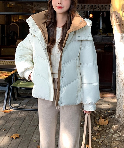   フード付きダウンジャケット M ネイビーレディース 楽天市場】【10％OFFクーポン】ダウンコート レディース