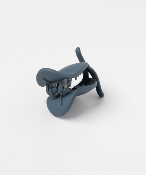 SMELLY（スメリー）の「ミニオーバルマットバンス（バレッタ/ヘアクリップ・レディース・ベージュ/ブルー・-）」の14枚目の写真