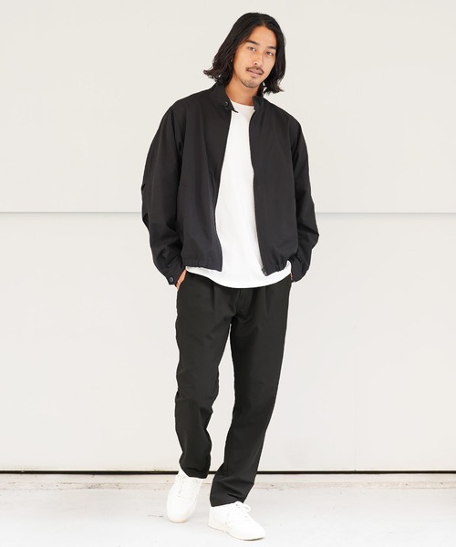 jiggys shop（ジギーズショップ）の「撥水スタンドカラーブルゾンジャケット（ブルゾン・メンズ・ブラック/ベージュ・X-LARGE/MEDIUM/LARGE）」の11枚目の写真