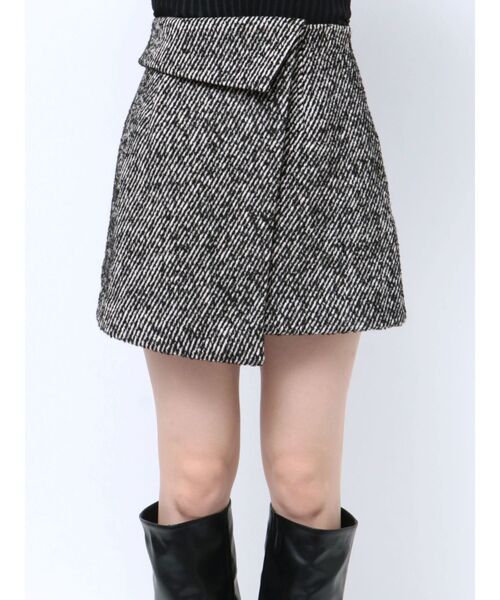 MURUA（ムルーア）の「【SET UP対応】ツイードキュロット（スカート・レディース・その他1・1/2）」の7枚目の写真