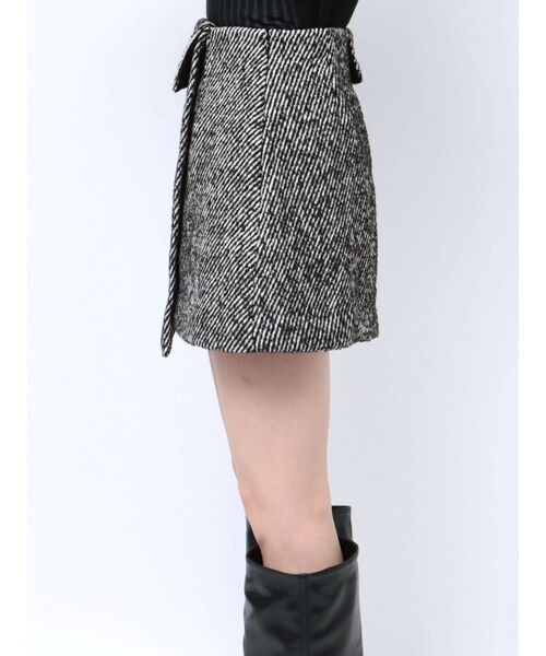 試着のみ　ツイードキュロットスカート unminou アンミヌ 試着のみ ツイードキュロットスカート unminou アンミヌ 試着のみ