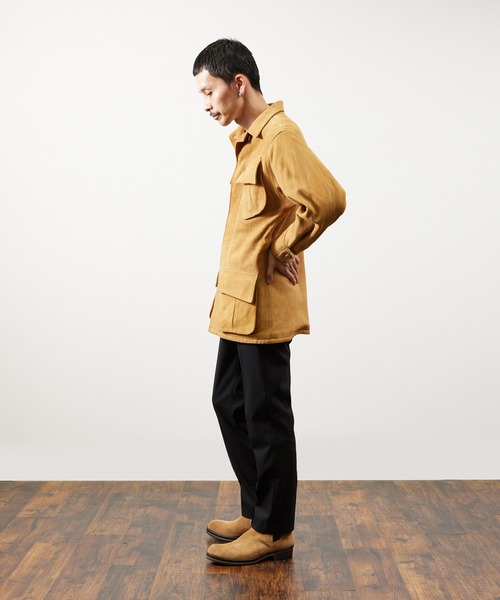 SLOW＆CO Fatigue Leather Jacket 3 新品 SLOW SLOW＆CO Fatigue Leather Jacket 3 新品 SLOW