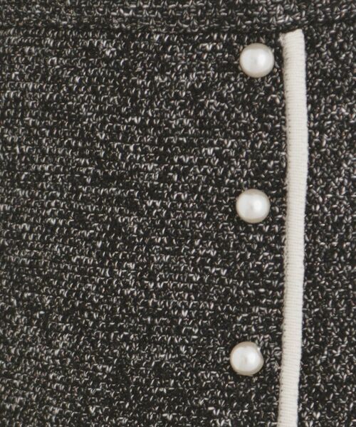 index（インデックス）の「◆《美人百花掲載》パール調ツイードライクタイトスカート/セットアップ対応【洗濯機洗い可】（スカート・レディース・ライトイエロー系/ピンク系1/ブラック/グレー・42/40/38/36）」の17枚目の写真