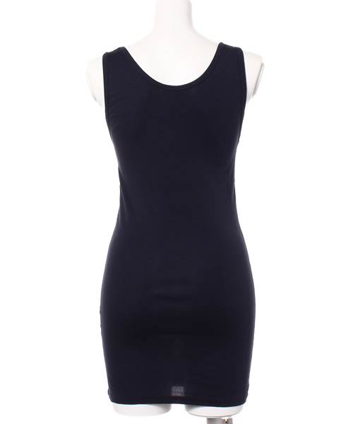 min@RNA（ミンアットアールエヌエー）の「M0157 スーピマフライスノースリーブ（タンクトップ・レディース・ブラック/ネイビー/オフホワイト/杢グレー/クリーム・MEDIUM）」の7枚目の写真