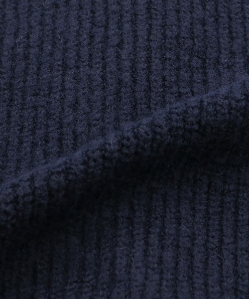 BRICK HOUSE by TOKYO SHIRT(ブリックハウス)の「【東京シャツ×gim(R) 】紡毛前開き メンズニットベスト(ベスト・メンズ・ネイビー/グレー・LL/M/L)」の10枚目の写真