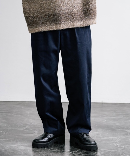 Rocky Monroe（ロッキーモンロー）の「ワイドバルーンツータックチノパンツ（チノパンツ・メンズ・ベージュ/ダークネイビー/カーキ/ブラック/ナチュラル/オフホワイト/グレー/ダークベージュ・マルチサイズ）」の8枚目の写真