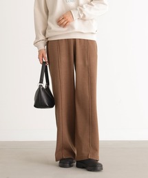センターリンキングニットパンツ
