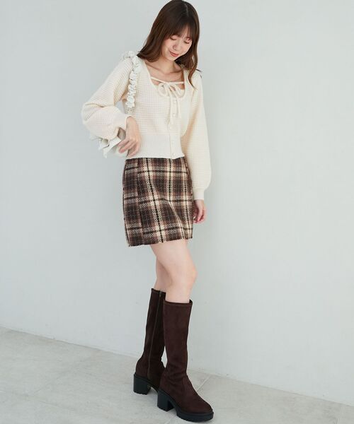 MAJESTIC LEGON(マジェスティックレゴン)の「スパークリングシャギーニット(ニット/セーター・レディース・ブルー/ピンク/アイボリー・MEDIUM)」の5枚目の写真