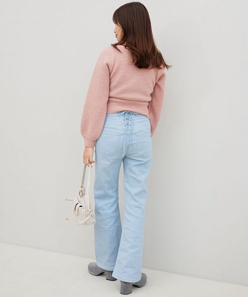 MAJESTIC LEGON(マジェスティックレゴン)の「スパークリングシャギーニット(ニット/セーター・レディース・ブルー/ピンク/アイボリー・MEDIUM)」の13枚目の写真