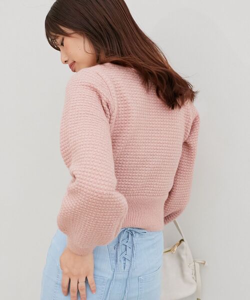 MAJESTIC LEGON(マジェスティックレゴン)の「スパークリングシャギーニット(ニット/セーター・レディース・ブルー/ピンク/アイボリー・MEDIUM)」の16枚目の写真