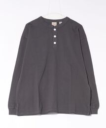 【Goodwear】ヘンリーネック LONG SLEEVE BIG TEE 2W7-61206