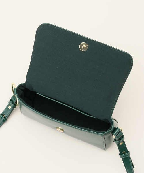 LE TALON(ルタロン)の「LE TALON Le cercle bag(ショルダーバッグ・レディース・ブラック/ホワイト/グリーン・FREE)」の21枚目の写真