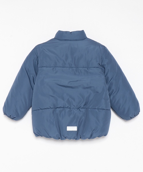 and D. petit main(アンドディープティマイン)の「中綿ジャケット(ブルゾン・キッズ・ブルーグレー/ブラック/ラベンダー/ダークオレンジ/ダークグリーン/グレー・100cm/110cm/120cm/130cm/140cm/150cm)」の7枚目の写真