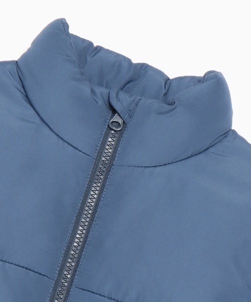 and D. petit main(アンドディープティマイン)の「中綿ジャケット(ブルゾン・キッズ・ブルーグレー/ブラック/ラベンダー/ダークオレンジ/ダークグリーン/グレー・100cm/110cm/120cm/130cm/140cm/150cm)」の8枚目の写真