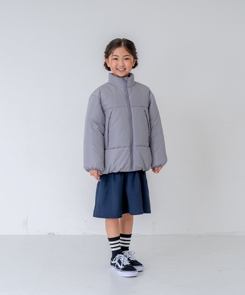 and D. petit main(アンドディープティマイン)の「中綿ジャケット(ブルゾン・キッズ・ブルーグレー/ブラック/ラベンダー/ダークオレンジ/ダークグリーン/グレー・100cm/110cm/120cm/130cm/140cm/150cm)」の21枚目の写真