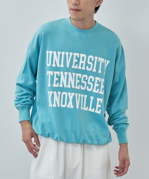 CRAFT STANDARD BOUTIQUE（クラフトスタンダードブティック）の「【ユニセックス】裏毛プリントスウェット（スウェット・レディース・ブルーグリーン/マスタード/ホワイト系その他/ネイビー・M/L/XL）」の15枚目の写真