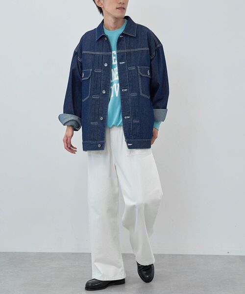 CRAFT STANDARD BOUTIQUE（クラフトスタンダードブティック）の「【ユニセックス】裏毛プリントスウェット（スウェット・レディース・ブルーグリーン/マスタード/ホワイト系その他/ネイビー・M/L/XL）」の18枚目の写真