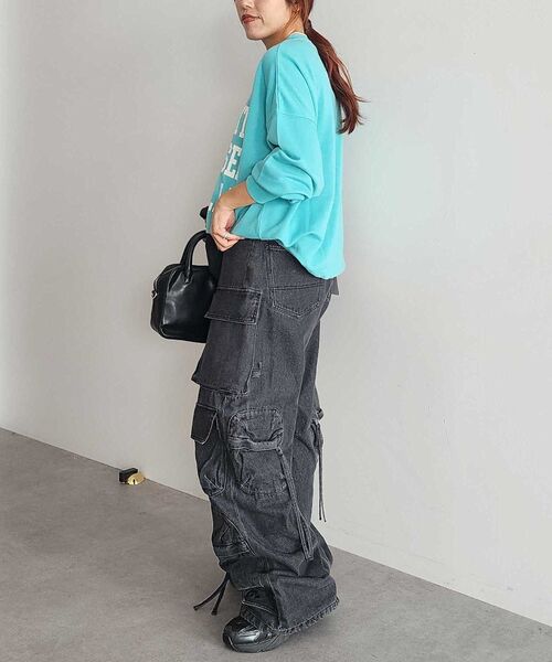 CRAFT STANDARD BOUTIQUE（クラフトスタンダードブティック）の「【ユニセックス】裏毛プリントスウェット（スウェット・レディース・ブルーグリーン/マスタード/ホワイト系その他/ネイビー・M/L/XL）」の20枚目の写真