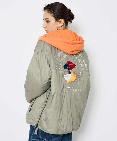 TAION/タイオン】JAPAN SPECIAL REVERSIBLE 'VETJAN' DOWN JACKET