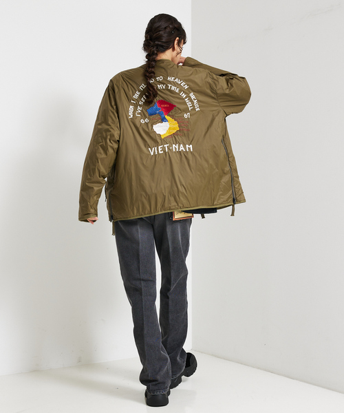 TAION/タイオン】JAPAN SPECIAL REVERSIBLE 'VETJAN' DOWN JACKET