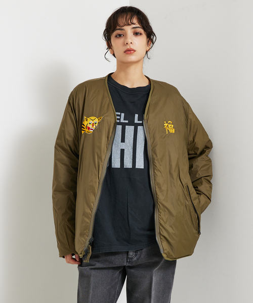 ⭐️新品同様⭐️taion×BEAMS ベトジャン ダウンジャケット スーベニア TAION/タイオン】JAPAN SPECIAL REVERSIBLE 'VETJAN' DOWN JACKET