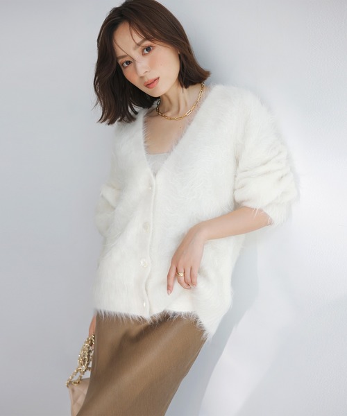 キュプラサテンナロースカート（スカート）｜anuans（ア