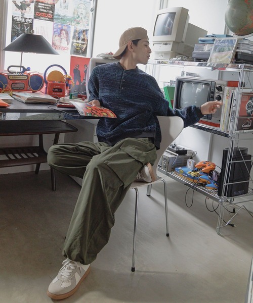 niko and...（ニコアンド）の「チェックボアヘンリープルオーバー（その他トップス・メンズ・グレー/グリーン・LARGE/MEDIUM）」の15枚目の写真