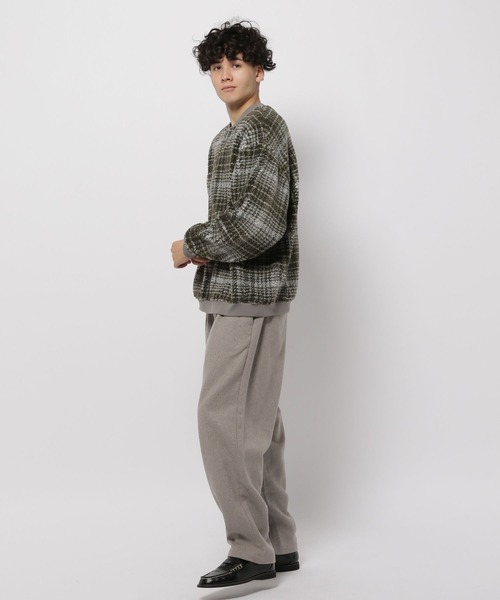 niko and...（ニコアンド）の「チェックボアヘンリープルオーバー（その他トップス・メンズ・グレー/グリーン・LARGE/MEDIUM）」の18枚目の写真