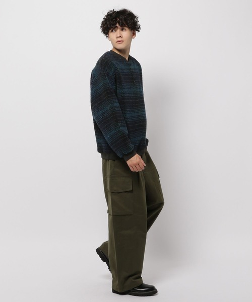 niko and...（ニコアンド）の「チェックボアヘンリープルオーバー（その他トップス・メンズ・グレー/グリーン・LARGE/MEDIUM）」の21枚目の写真