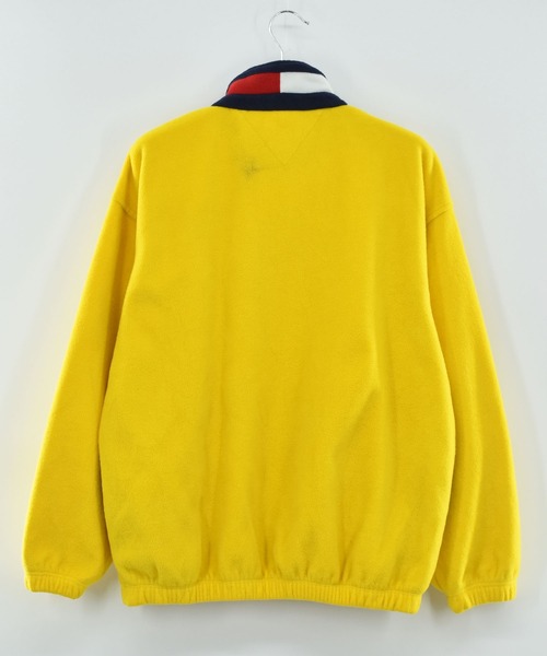 TOMMY HILFIGER(トミーヒルフィガー)の「【ヴィンテージ古着】90's TOMMY HILFIGER ハーフジップ フリースプルオーバー(その他トップス・メンズ・イエロー・X-LARGE)」の10枚目の写真