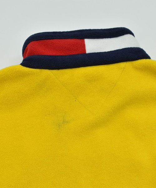 TOMMY HILFIGER(トミーヒルフィガー)の「【ヴィンテージ古着】90's TOMMY HILFIGER ハーフジップ フリースプルオーバー(その他トップス・メンズ・イエロー・X-LARGE)」の11枚目の写真
