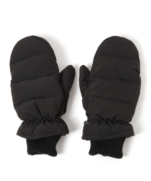 BAYFLOW（ベイフロー）の「[取り外し可能]コード付き中綿ミトン（手袋・レディース・ブラック/アイボリー・FREE）」の9枚目の写真