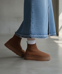 Dedes 厚底 ニットブーツ