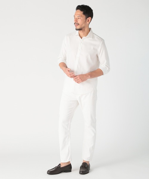 MEN'S BIGI（メンズビギ）の「【YANUK/ヤヌーク】別注 Resort Jeans（デニムパンツ・メンズ・ブラック/ホワイト・04/03/02/01）」の10枚目の写真