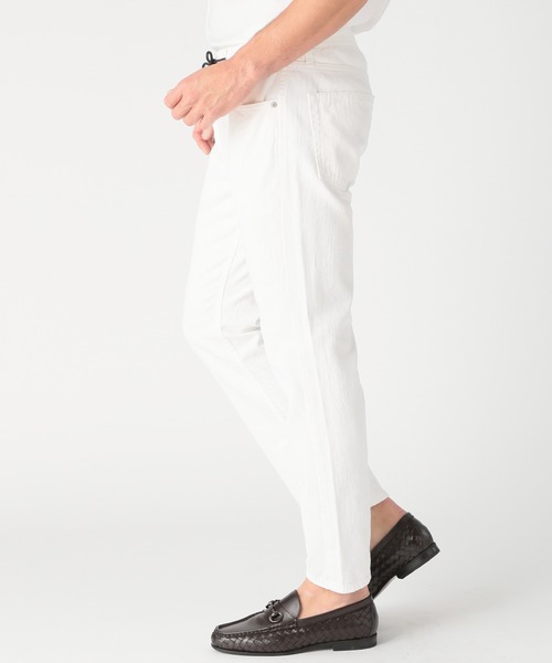 MEN'S BIGI（メンズビギ）の「【YANUK/ヤヌーク】別注 Resort Jeans（デニムパンツ・メンズ・ブラック/ホワイト・04/03/02/01）」の15枚目の写真