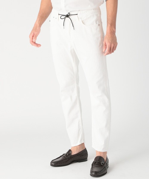 MEN'S BIGI（メンズビギ）の「【YANUK/ヤヌーク】別注 Resort Jeans（デニムパンツ・メンズ・ブラック/ホワイト・04/03/02/01）」の14枚目の写真