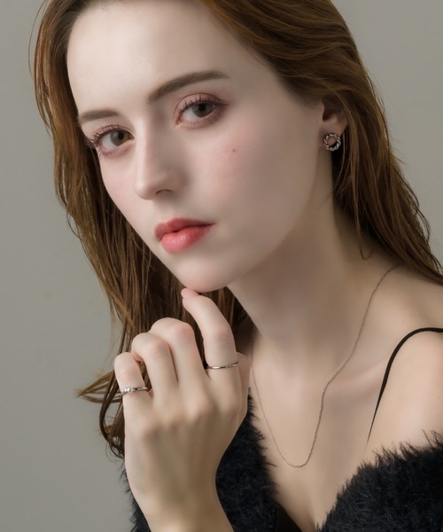 muku（ムク）の「PINKY RING/PEARL×ZIRCONIA（リング・レディース・ゴールド/シルバー・3）」の17枚目の写真