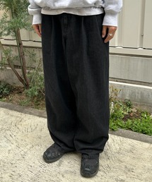 バレルデニムパンツ
