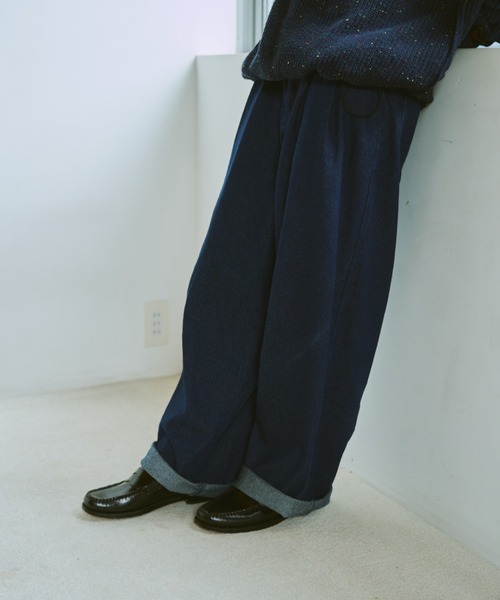 BROKEN BASE（ブロークンベース）の「バレルデニムパンツ（デニムパンツ・メンズ・インディゴブルー/ブラック・SMALL/MEDIUM/LARGE）」の13枚目の写真